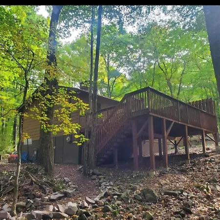 Harmony In The Woods Villa Lake Harmony Exterior photo
