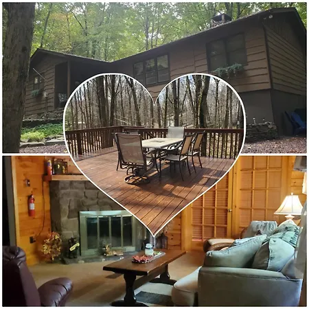 Harmony In The Woods Villa Lake Harmony Exterior photo